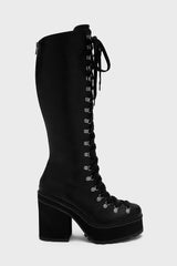 Women Boots | Killstar Bloodletting Knee-High Boots
