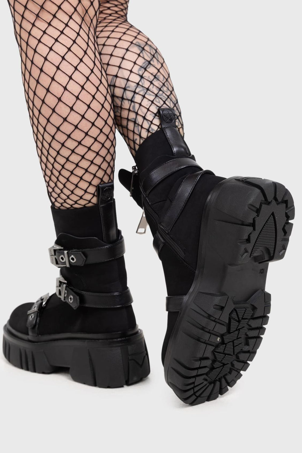 Women Boots | Killstar Coffin Combat Boots