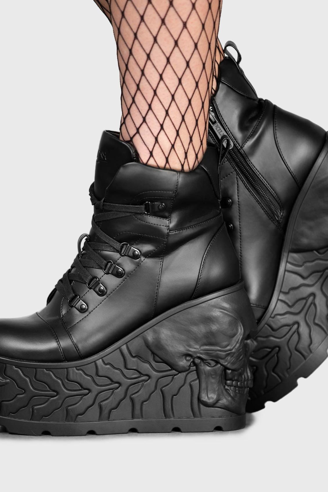 Women Boots | Killstar Doom Platform Boots