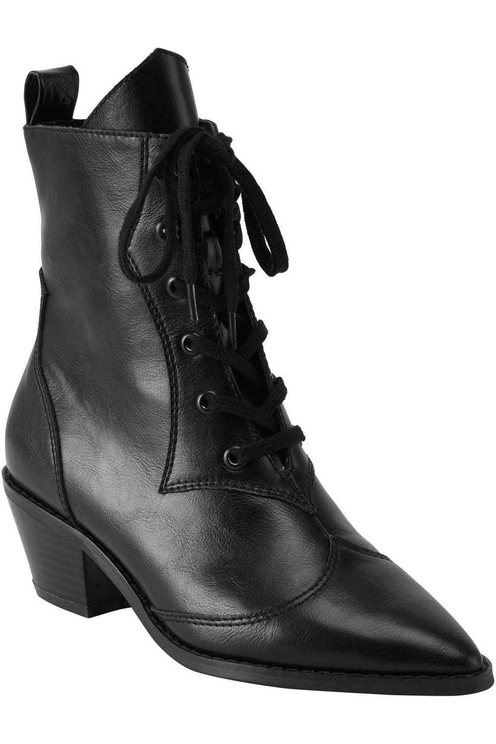 Women Boots | Killstar Raven Pointed-Toe Bootie