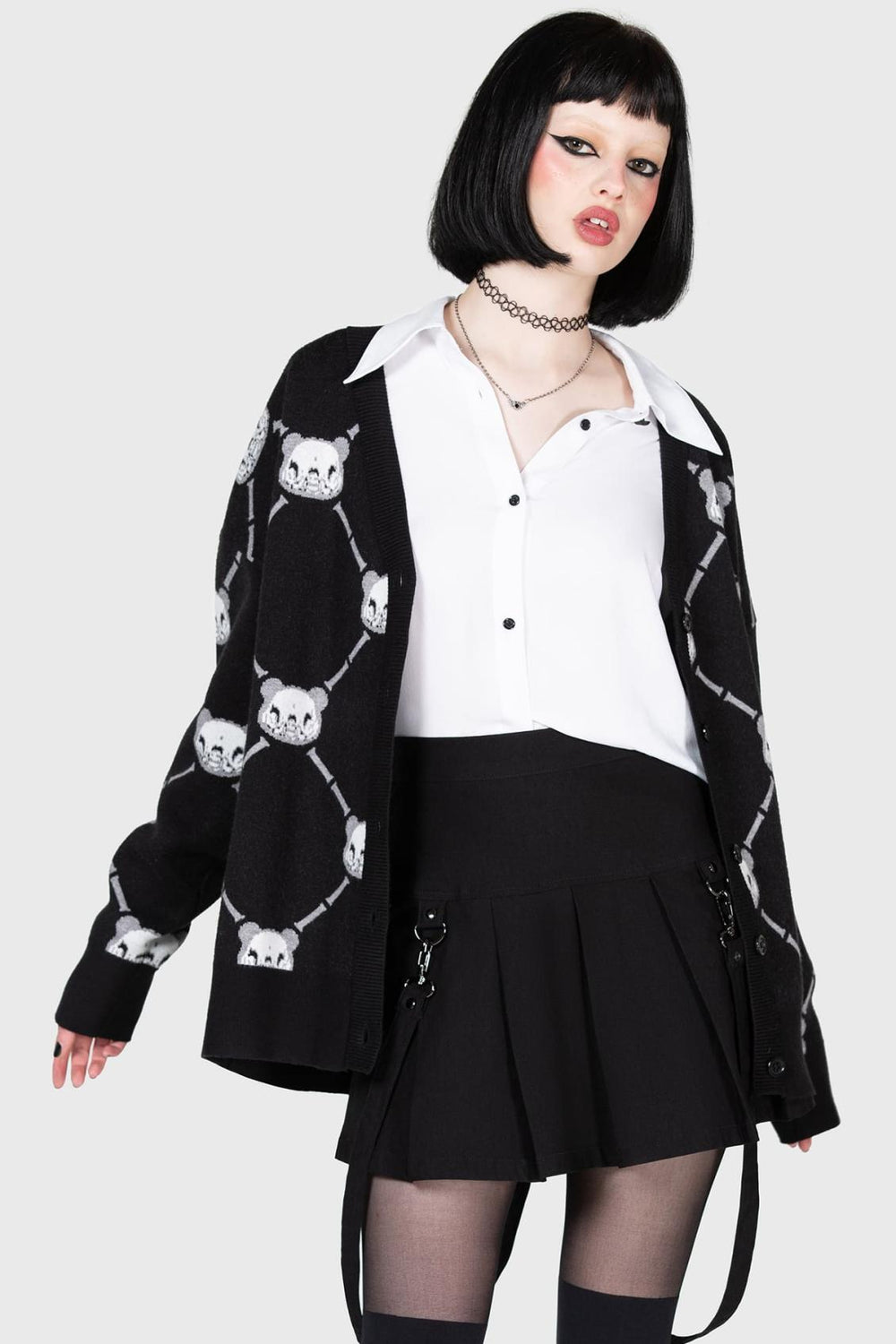 Women Cardigans | Killstar Bone To Pick Cardigan