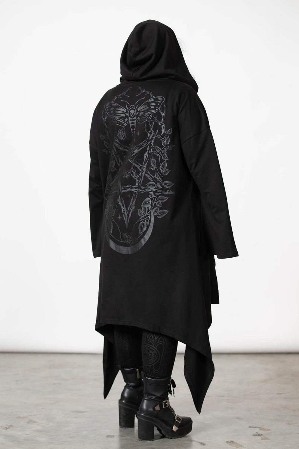 Women Cardigans | Killstar Lunar Wizard Hooded Cardigan