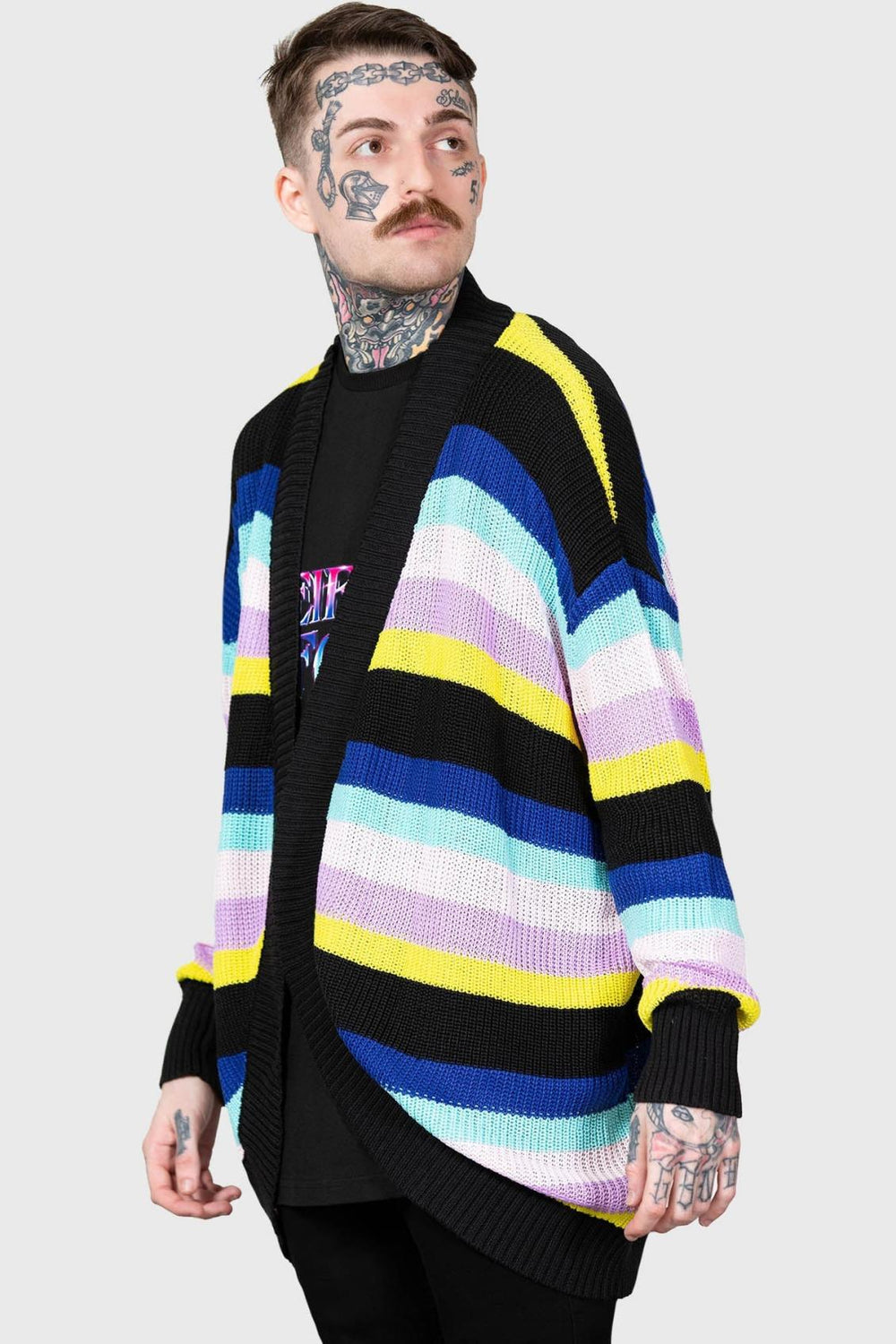 Women Cardigans | Killstar Neon Rainbow Cardigan