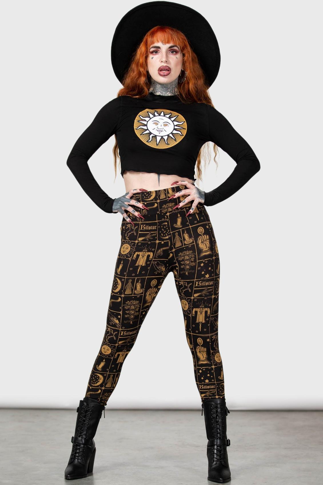 Women Chill Out | Killstar Folk Horror Leggings
