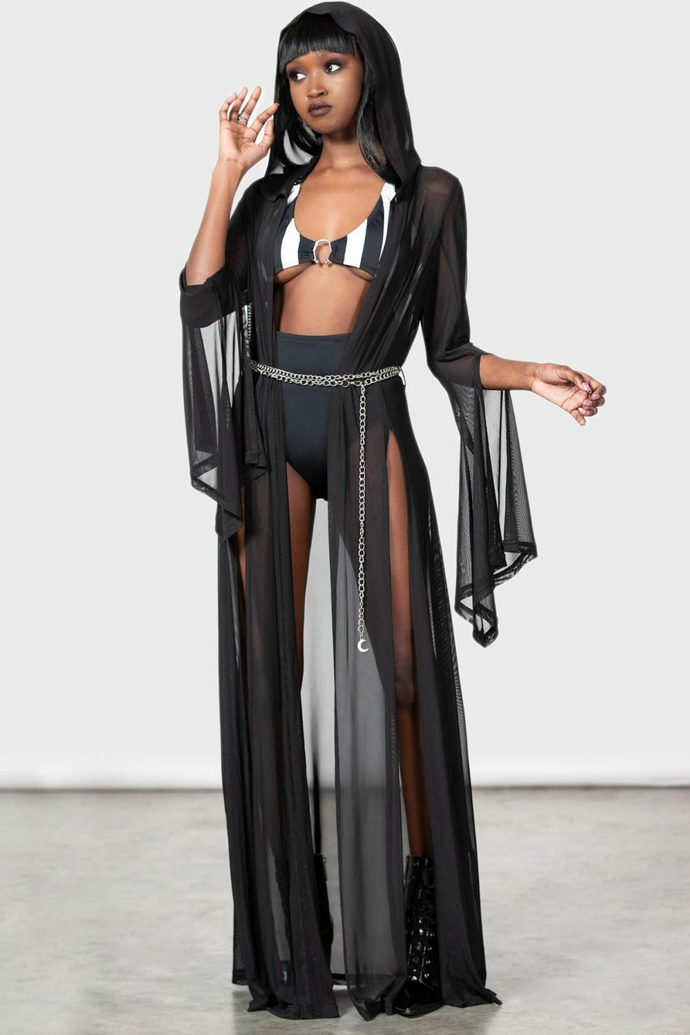 Women Cloaks | Killstar Mabel&#039;s Mayhem Mesh Cover Up