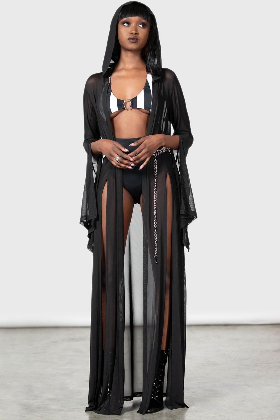 Women Cloaks | Killstar Mabel&#039;s Mayhem Mesh Cover Up