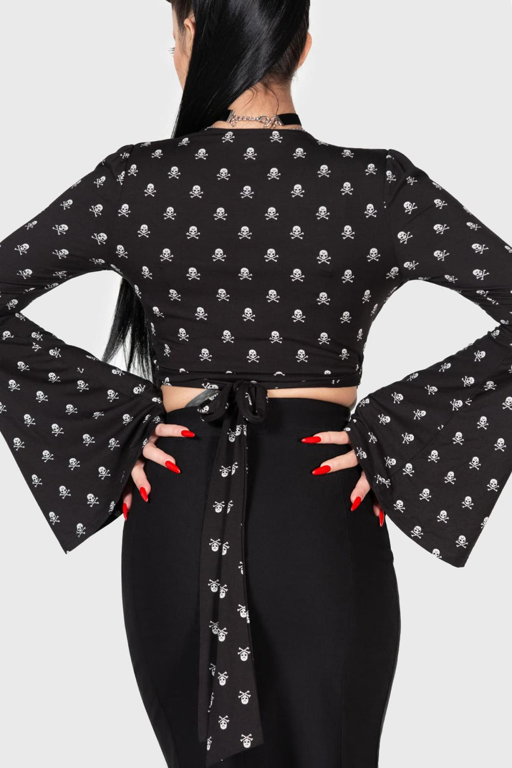 Women Crop | Killstar Betty&#039;s Bash Wrap Top