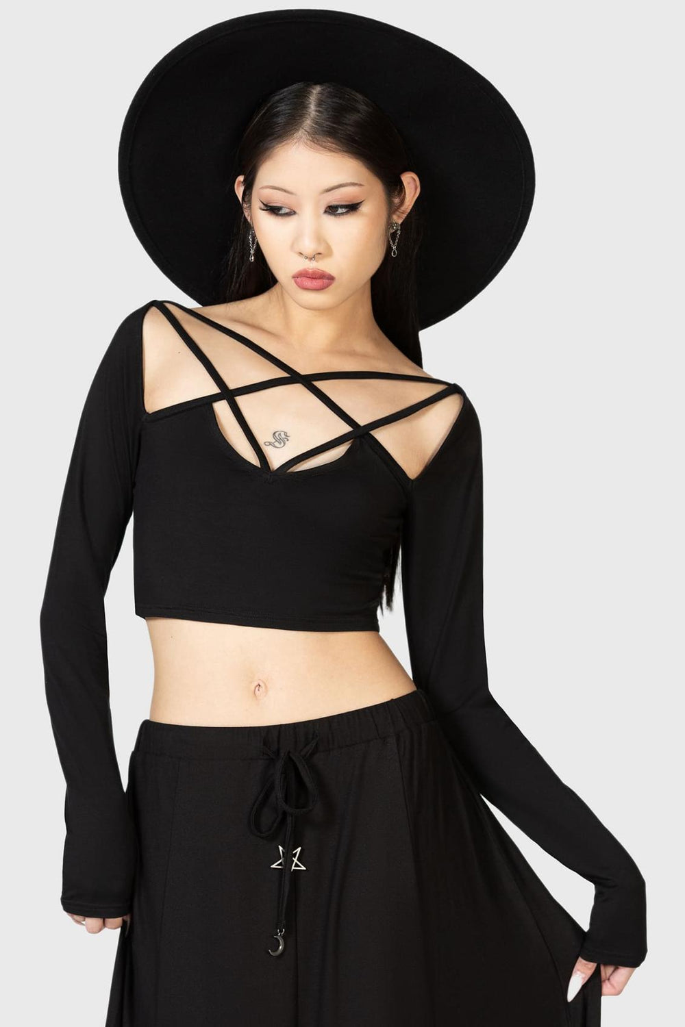 Women Crop | Killstar Celestial Night Crop Top