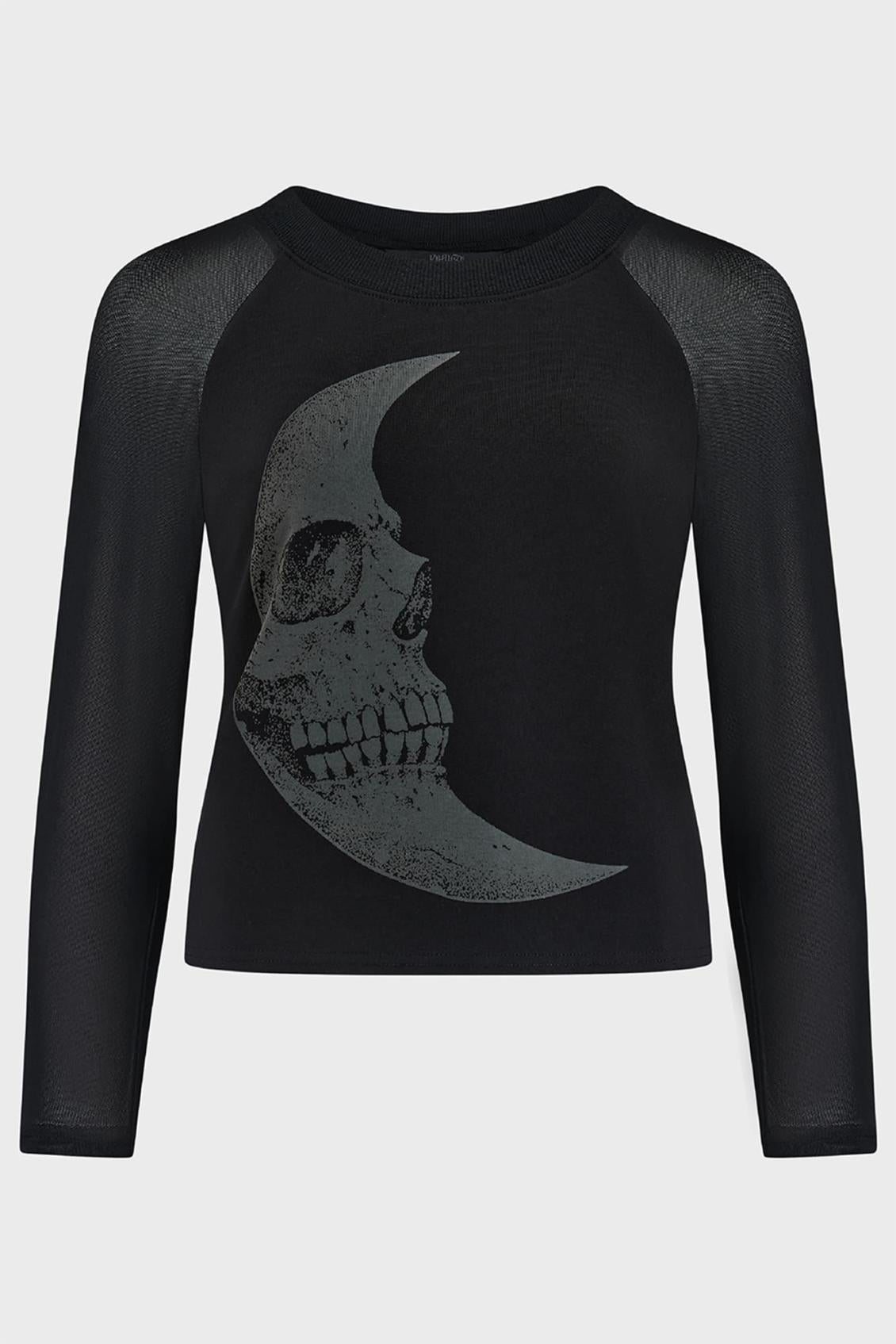 Women Crop | Killstar Crescent Doom Top