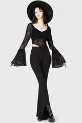 Women Crop | Killstar Cruel Fate Knit Top