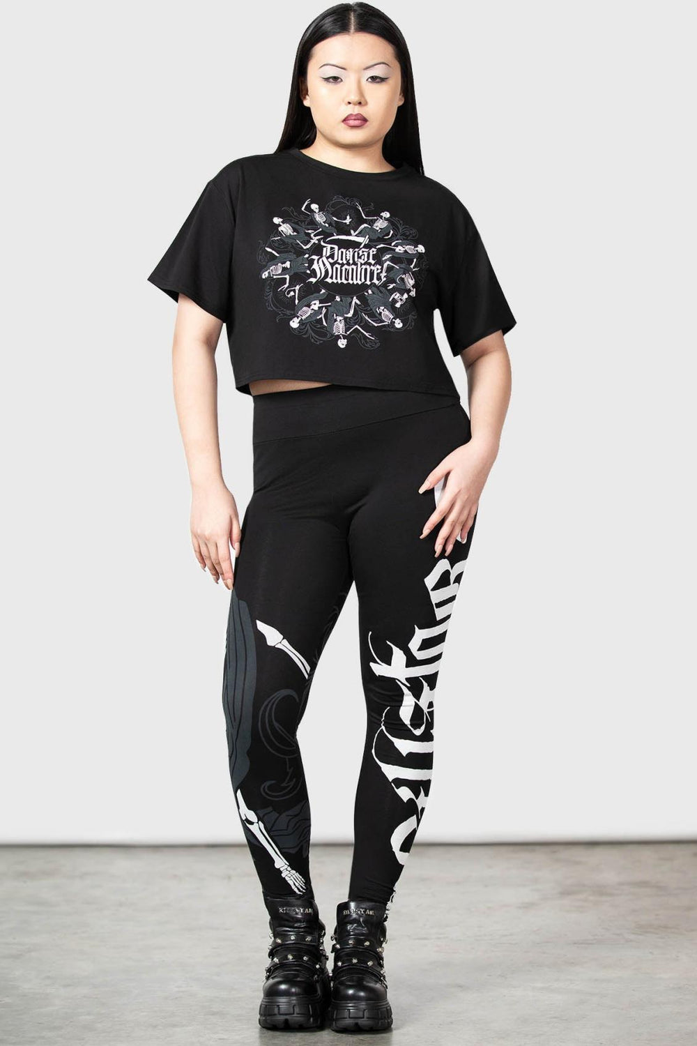 Women Crop | Killstar Danse Macabre Crop Top
