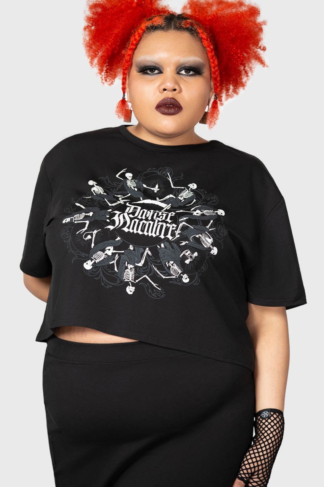 Women Crop | Killstar Danse Macabre Crop Top