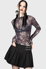 Women Crop | Killstar Dazed Skull Crop Top