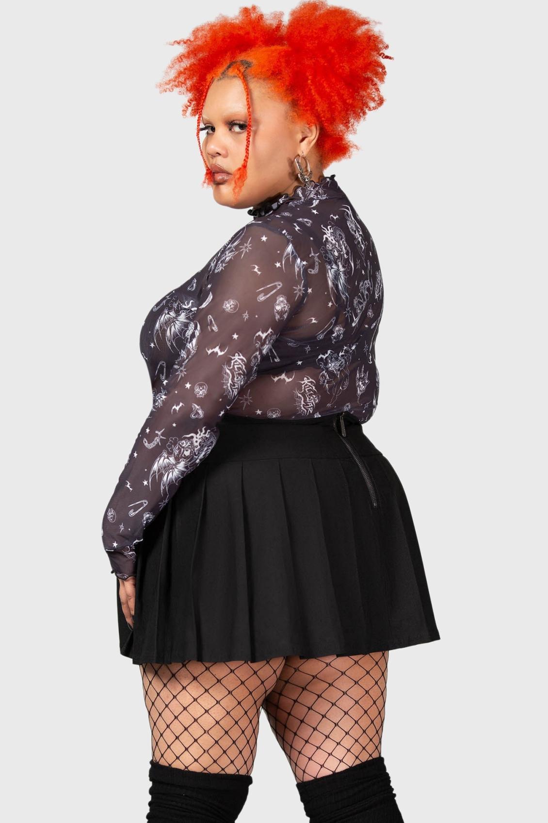 Women Crop | Killstar Dazed Skull Crop Top