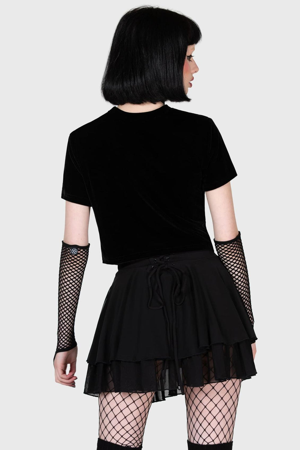 Women Crop | Killstar Gloomy Bones Crop Top