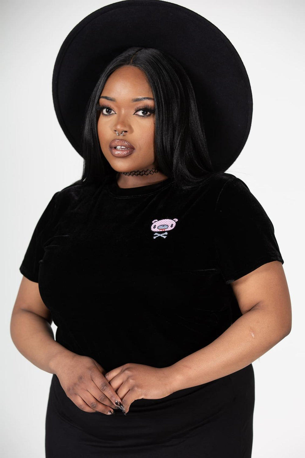 Women Crop | Killstar Gloomy Bones Crop Top