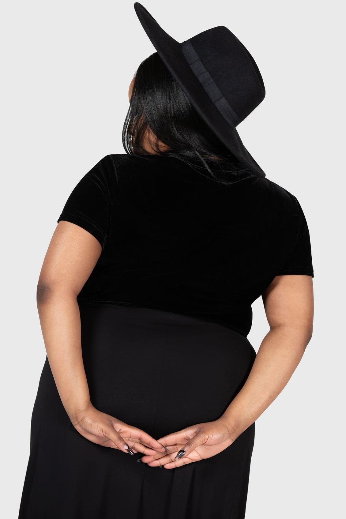 Women Crop | Killstar Gloomy Bones Crop Top