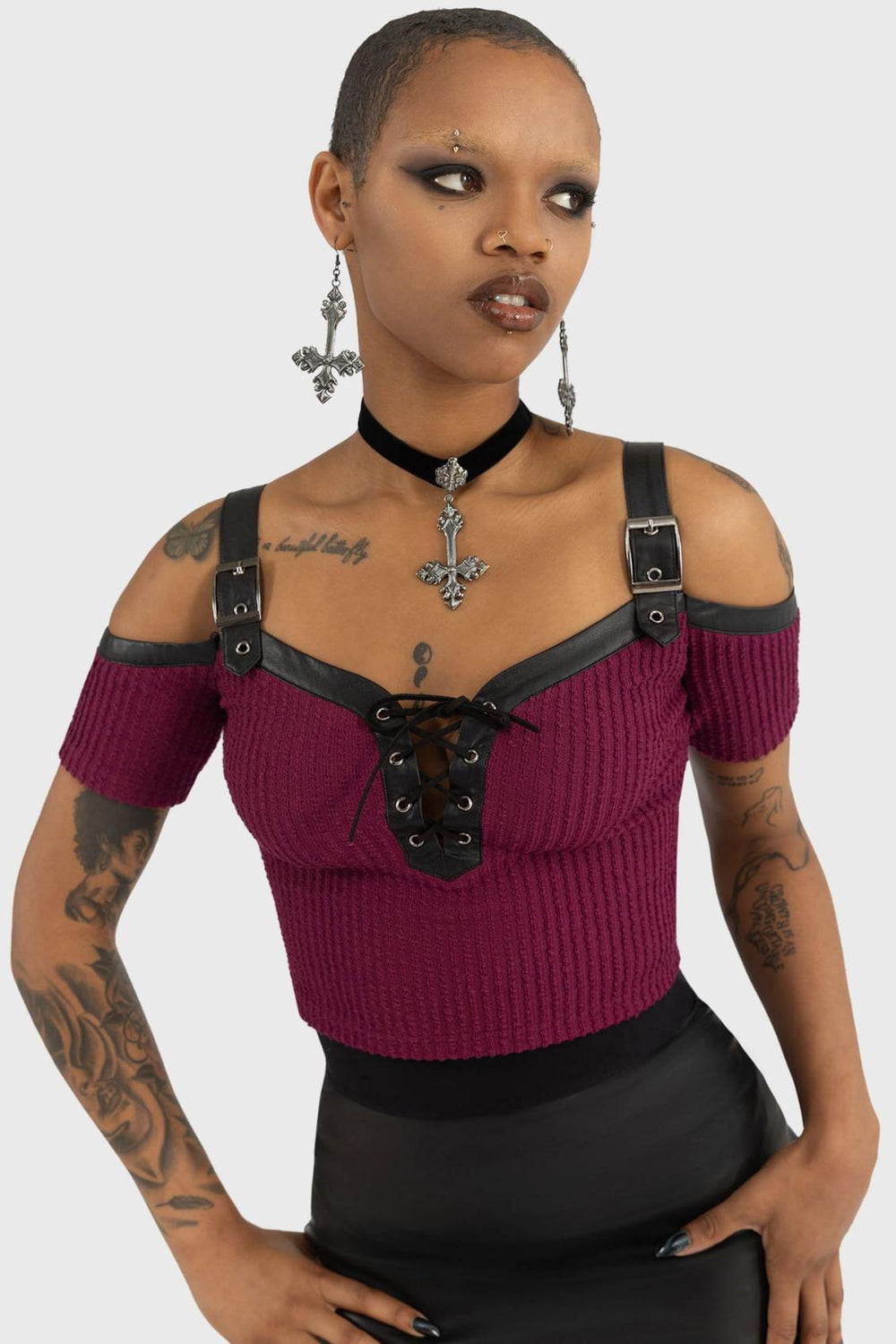 Women Crop | Killstar Hot-Blooded Top