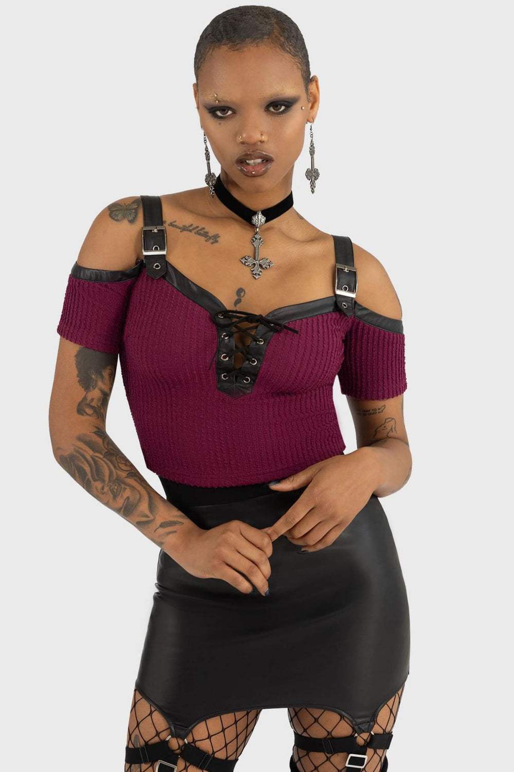 Women Crop | Killstar Hot-Blooded Top