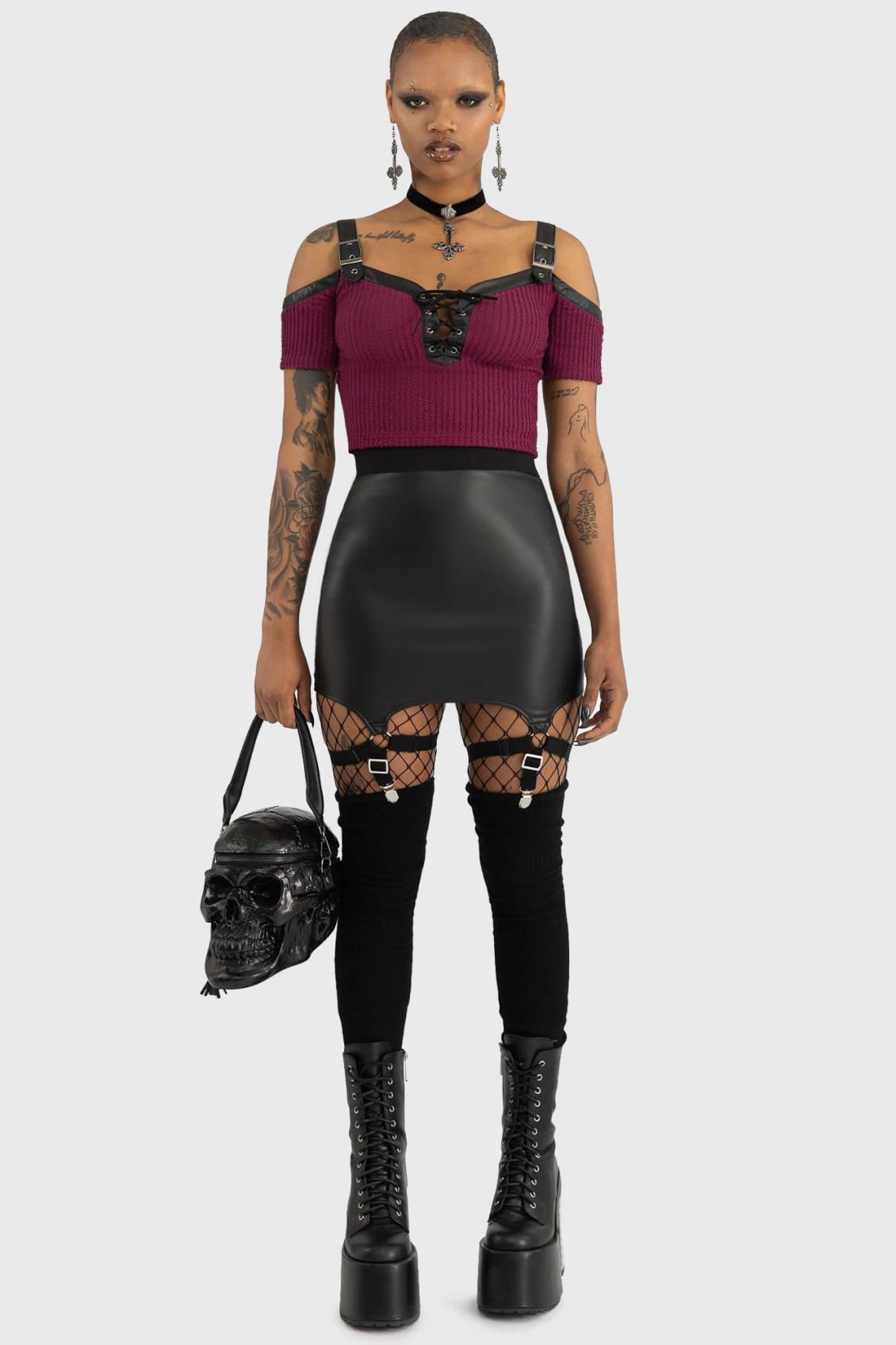 Women Crop | Killstar Hot-Blooded Top
