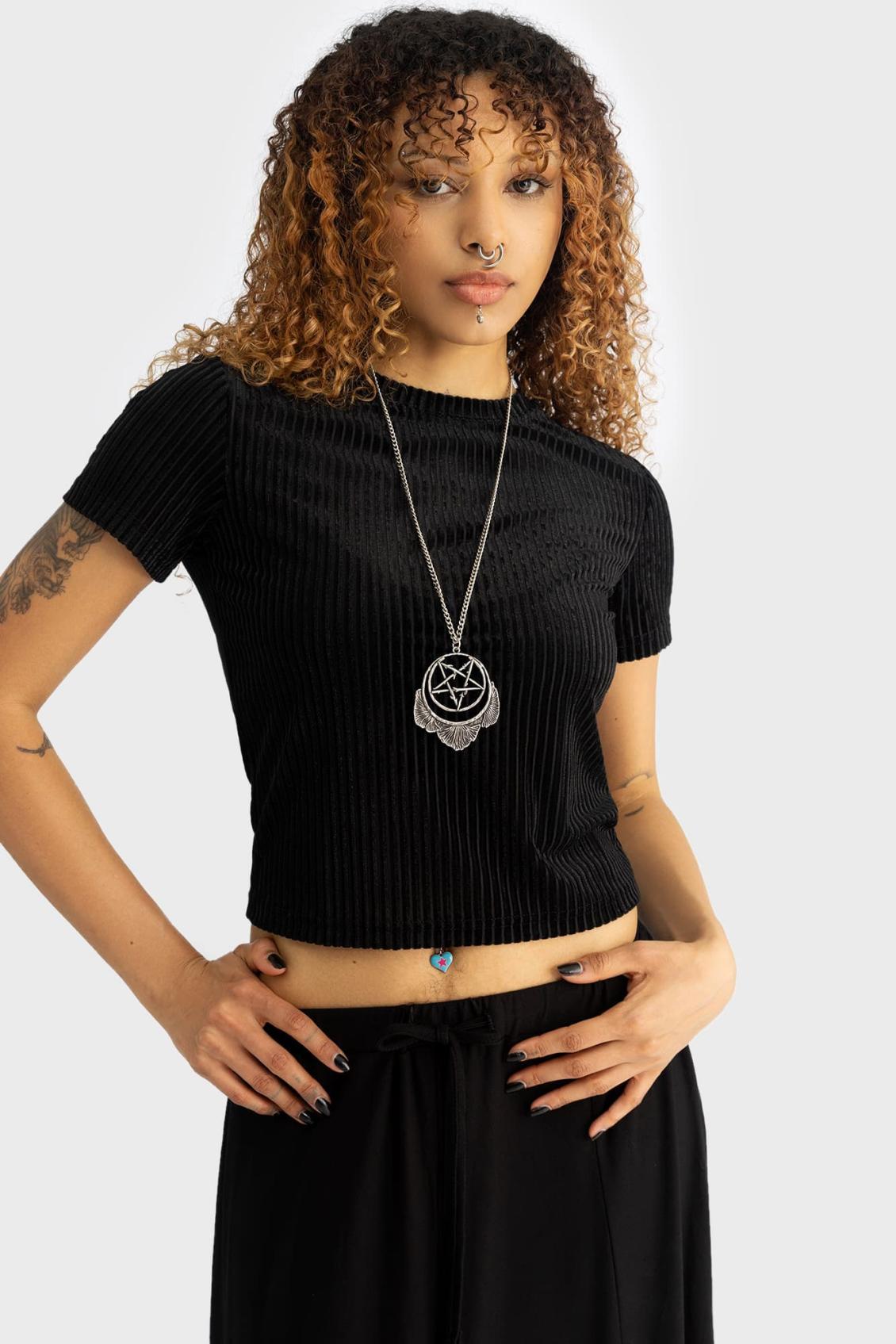 Women Crop | Killstar Lunisolar Top