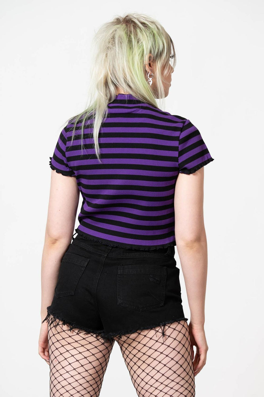 Women Crop | Killstar Malkin Crop Top [PURPLE]