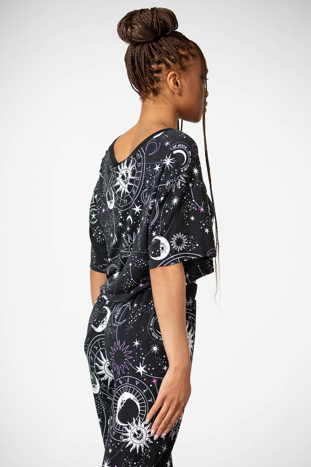 Women Crop | Killstar Moonlight V Neck Crop Top