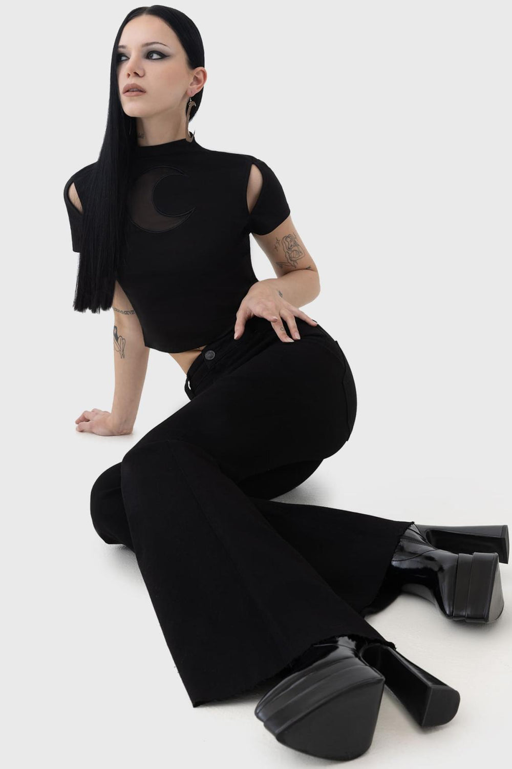 Women Crop | Killstar Nephilis Top