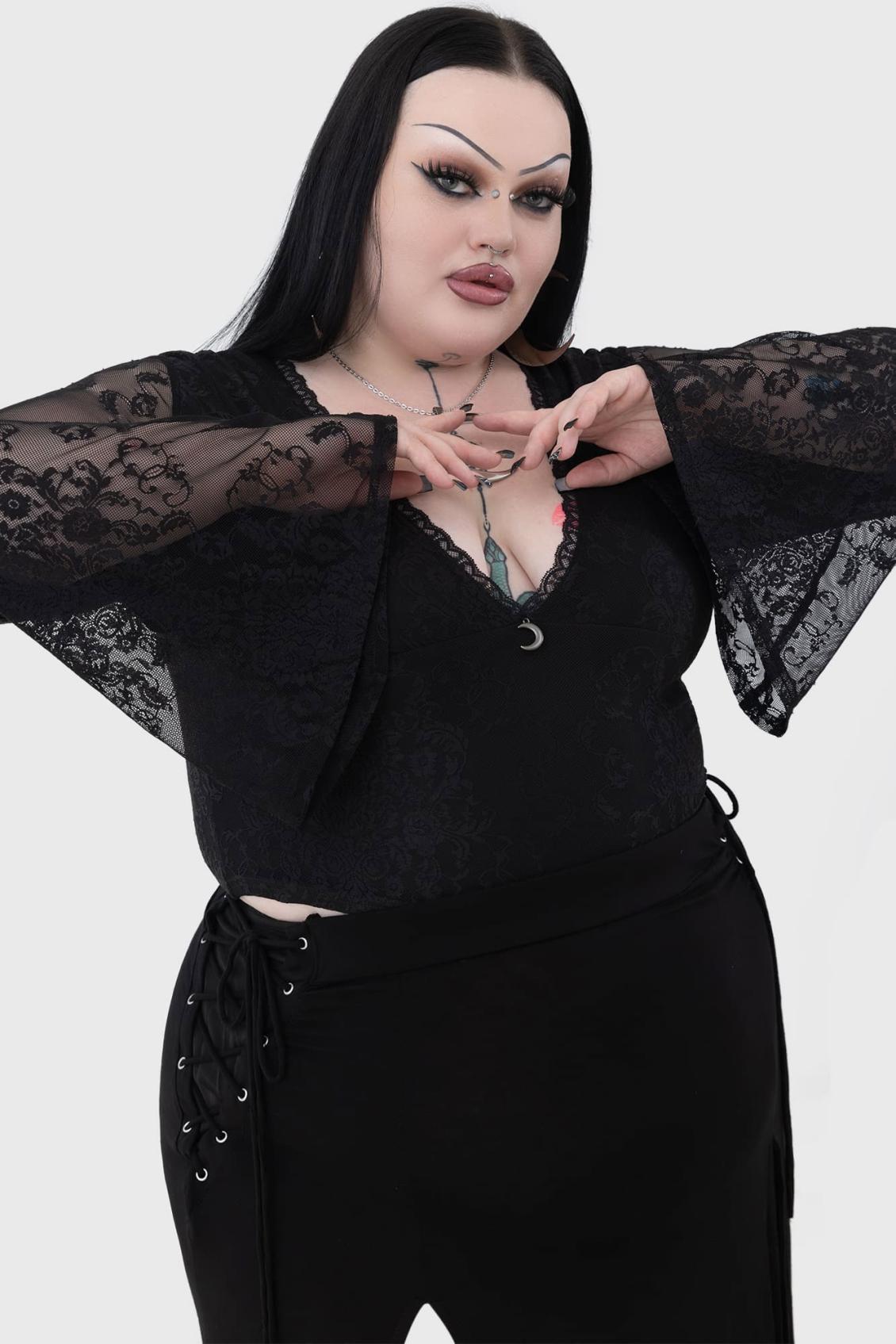 Women Crop | Killstar Serphent Top