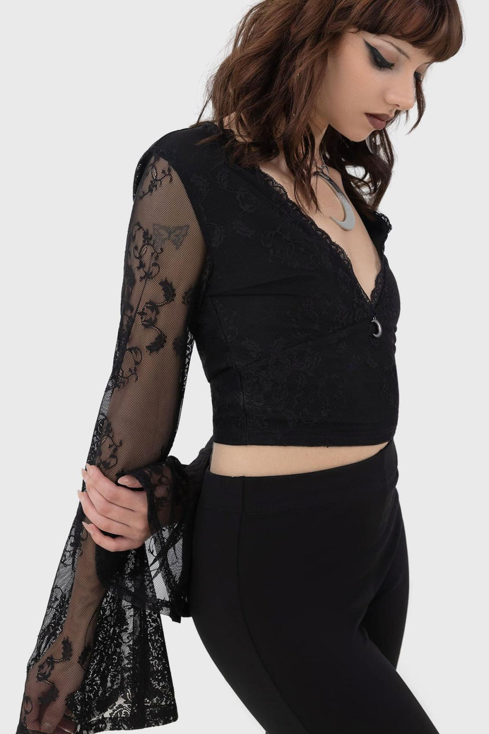 Women Crop | Killstar Serphent Top