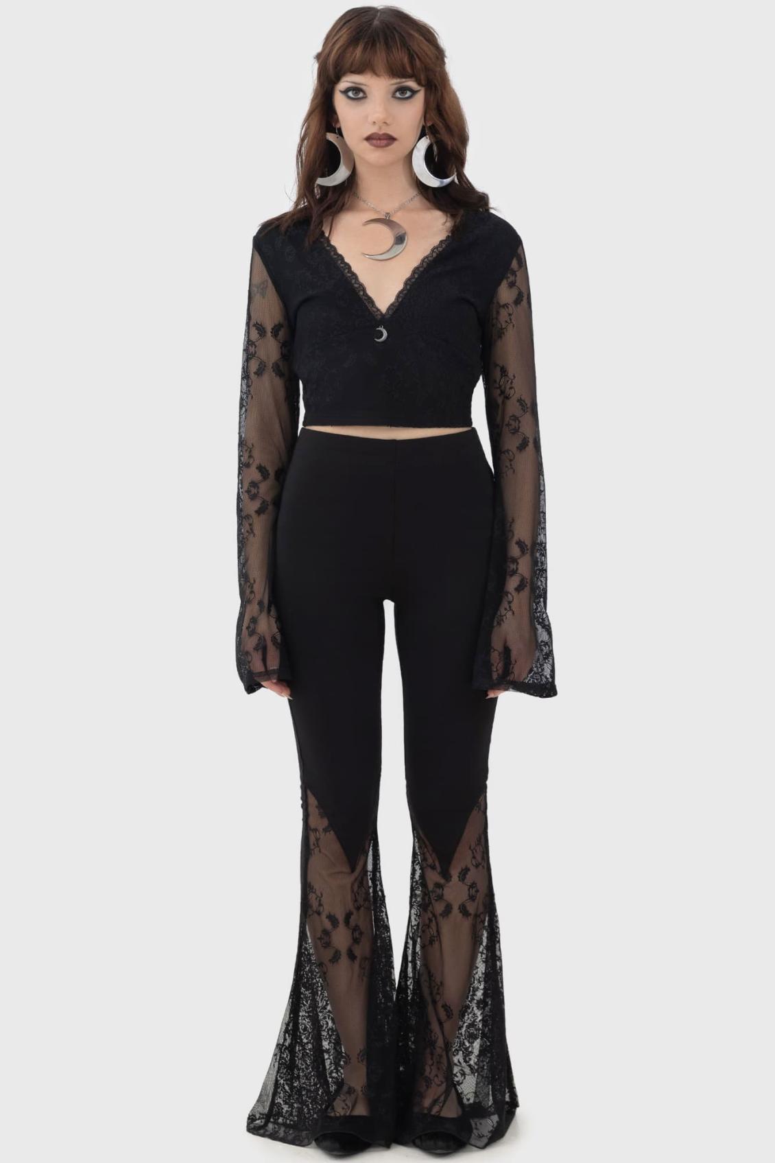 Women Crop | Killstar Serphent Top