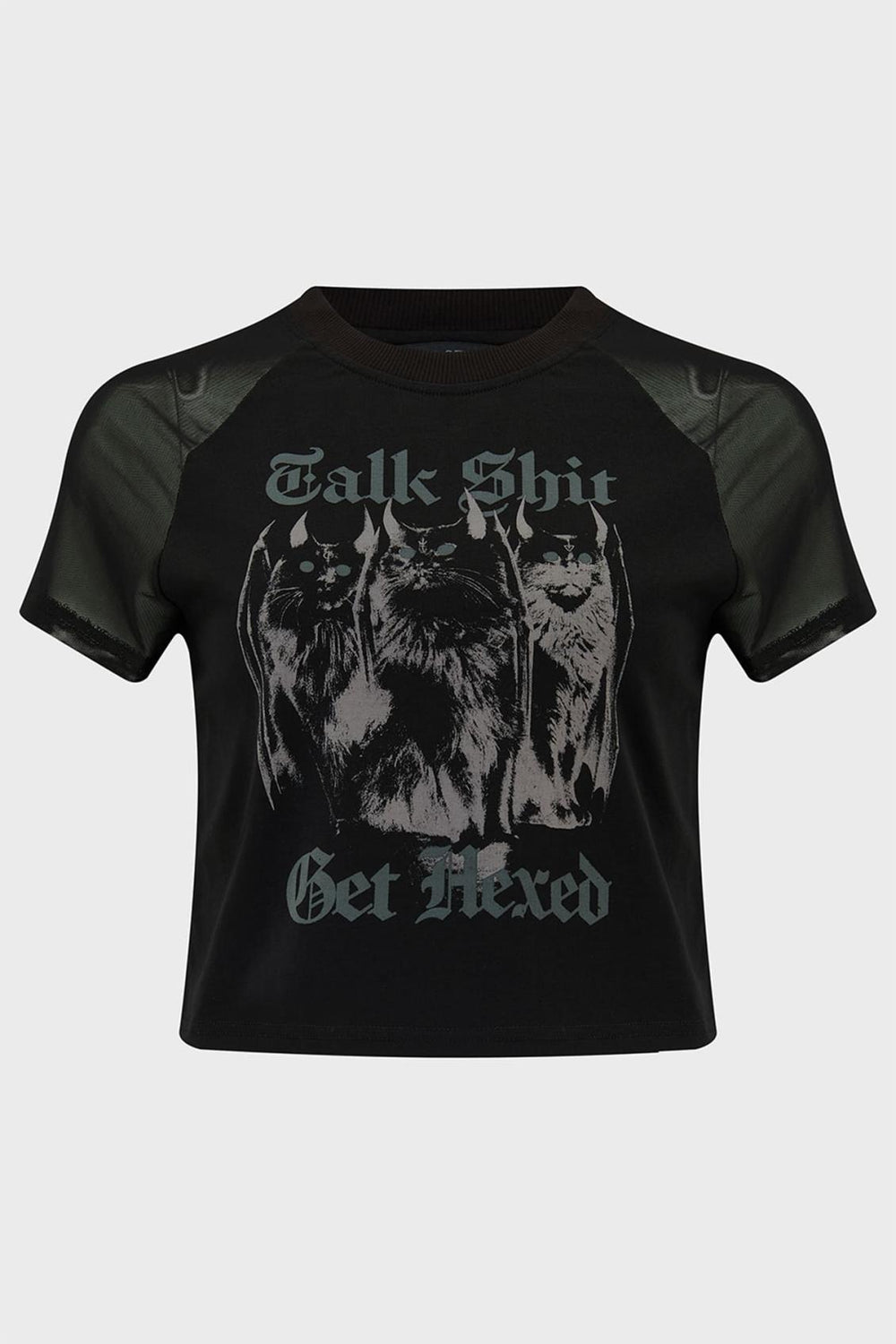 Women Crop | Killstar Talk Shit Crop Top