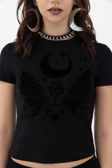 Women Crop | Killstar Umbral Top