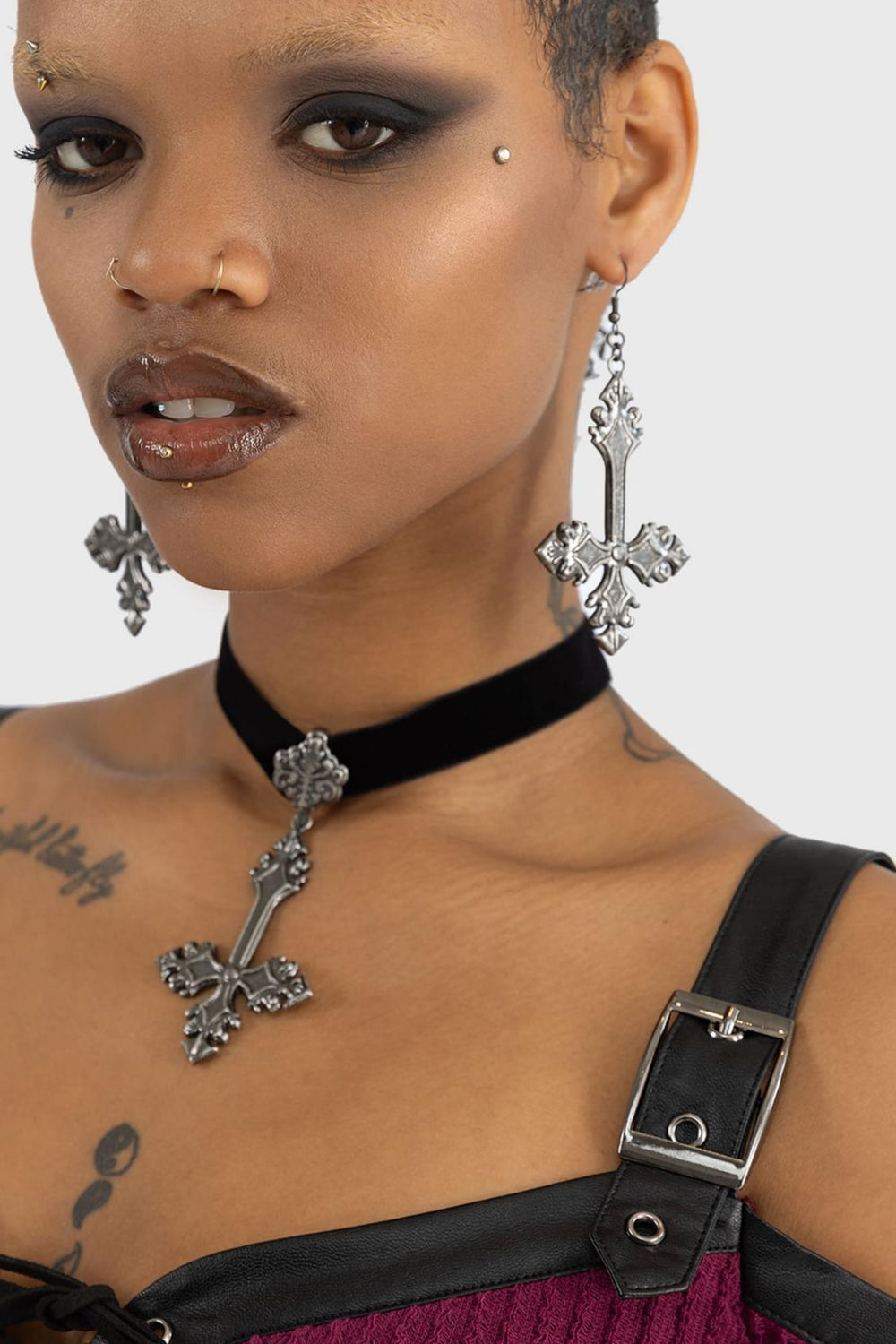 Women Earrings | Killstar Crossed Fates Earrings