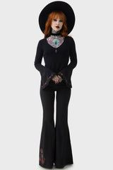 Women Flares | Killstar Blood Rose Flares