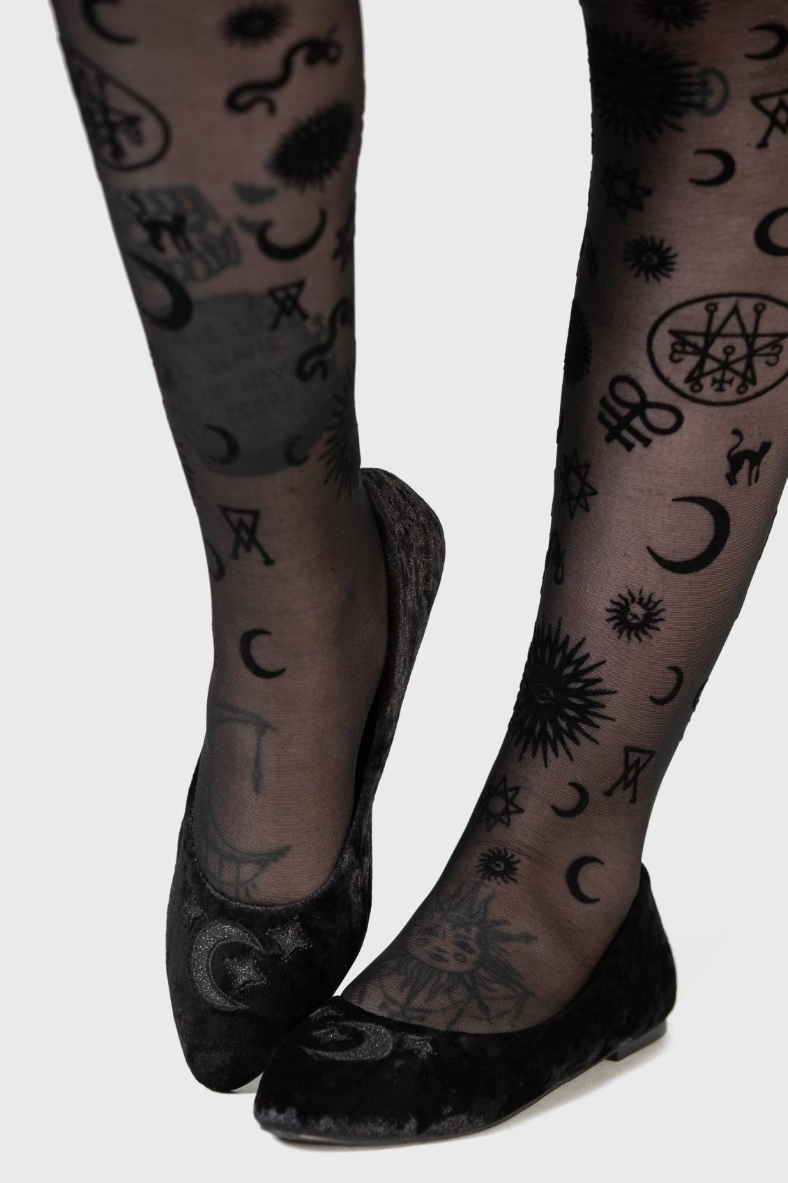 Women Flats &amp; Trainers | Killstar Lunanite Velvet Flats