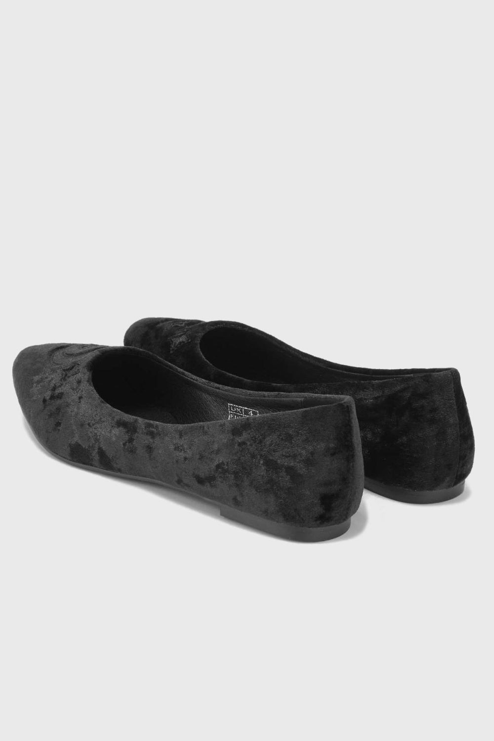 Women Flats &amp; Trainers | Killstar Lunanite Velvet Flats