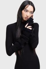 Women Gloves &amp; Scarves | Killstar Striped Night Arm Warmers