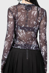 Women Going Out | Killstar Dazed Skull Crop Top