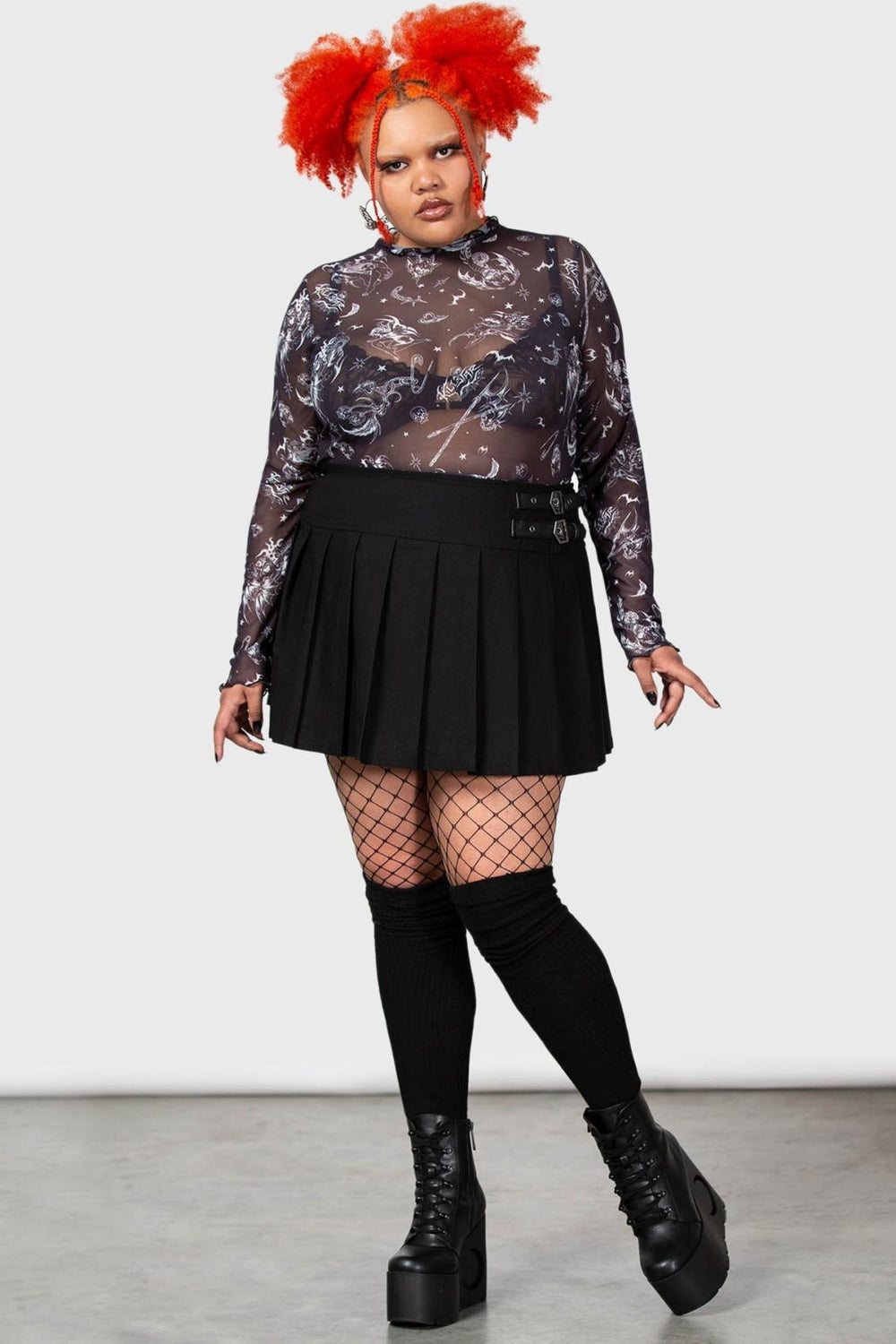 Women Going Out | Killstar Dazed Skull Crop Top