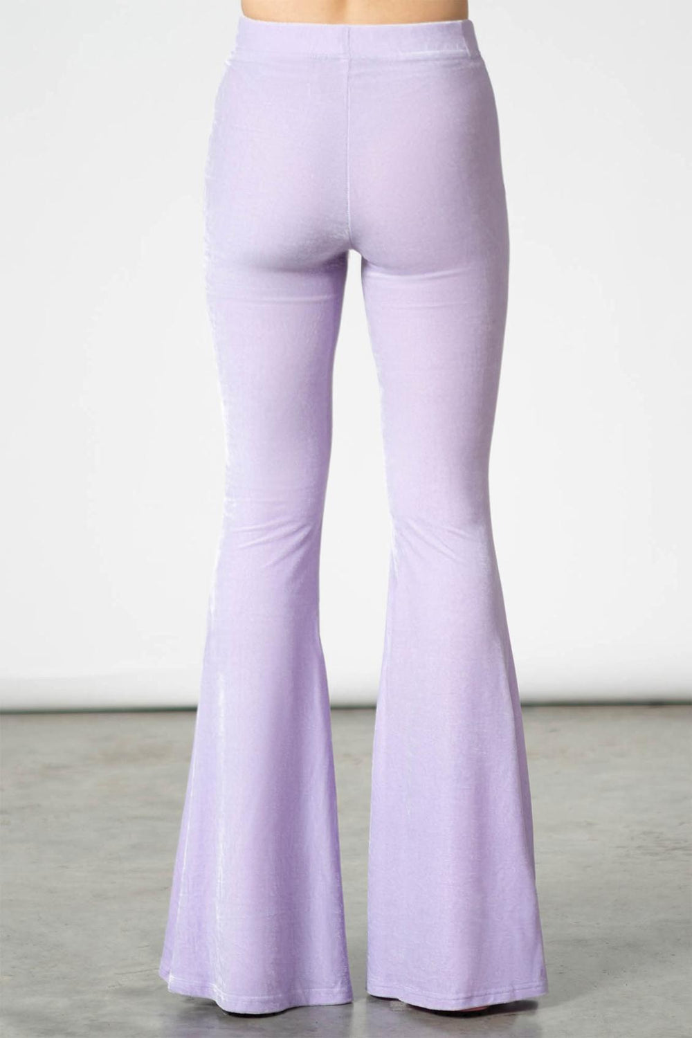 Women Going Out | Killstar Moondance Bell Bottoms [PASTEL LILAC]