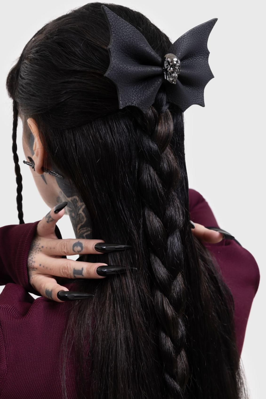 Women Hair Accessories | Killstar Eye Bat Skull Barrette