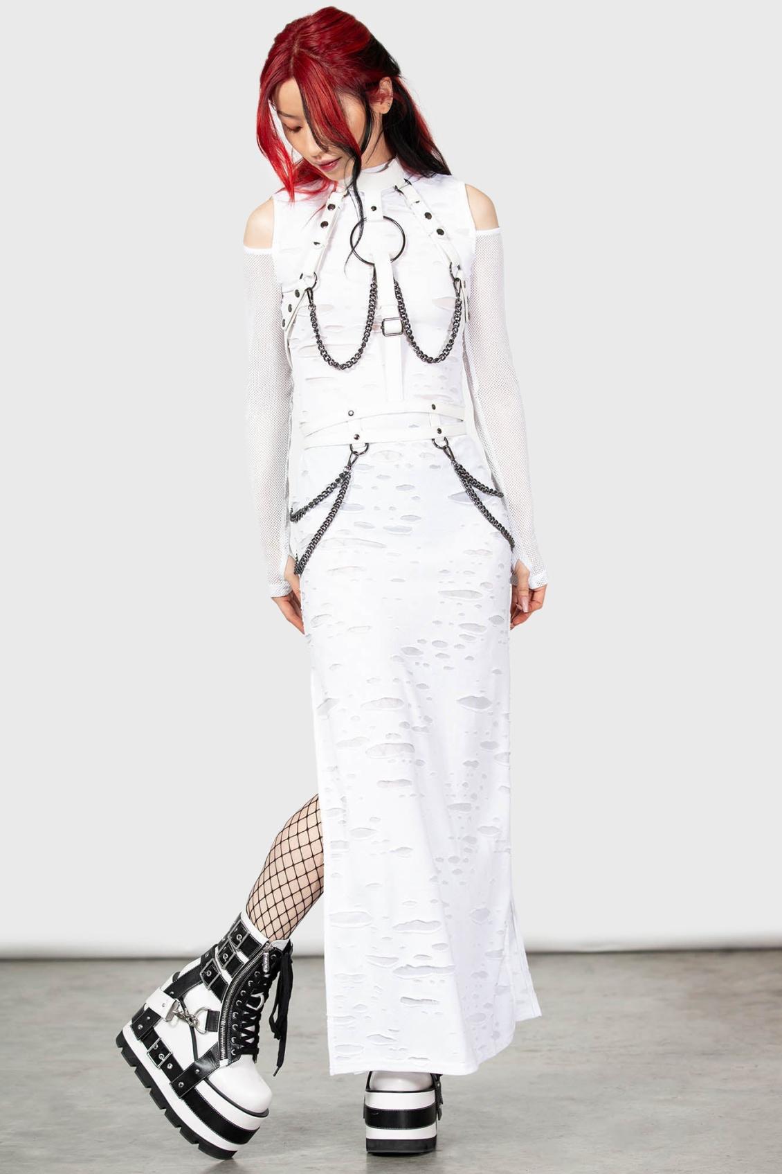 Women Harnesses &amp; Belts | Killstar Baphomet Bones Harness