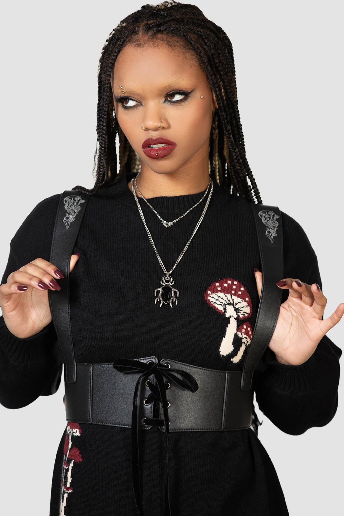 Women Harnesses &amp; Belts | Killstar Decay After Death Underbust Harness