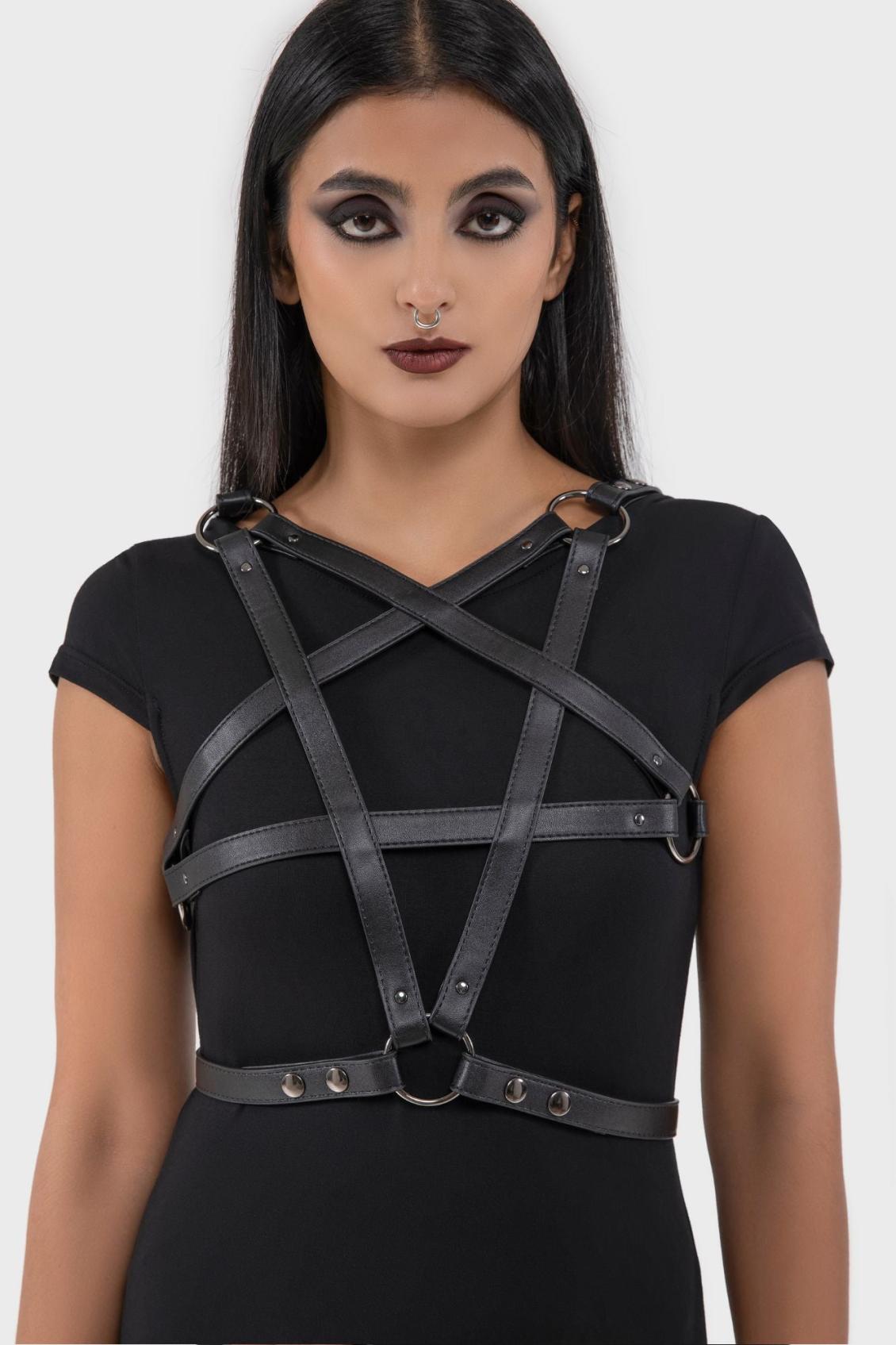 Women Harnesses &amp; Belts | Killstar Hex Crest Harness