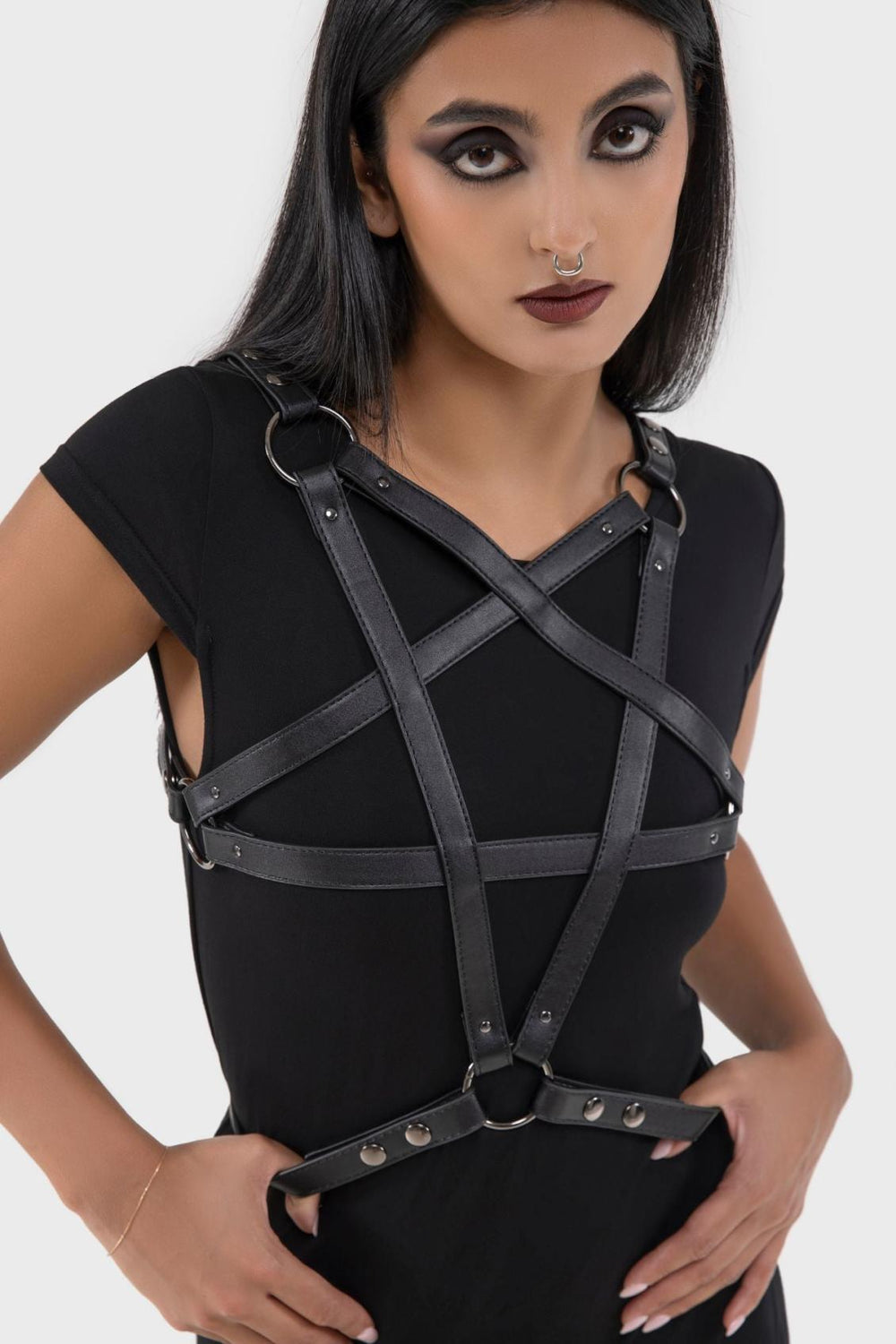 Women Harnesses &amp; Belts | Killstar Hex Crest Harness