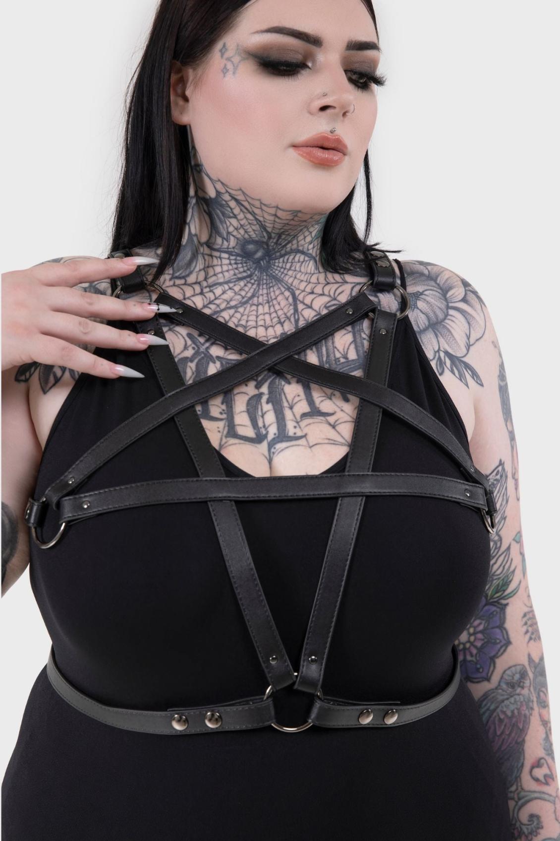 Women Harnesses &amp; Belts | Killstar Hex Crest Harness