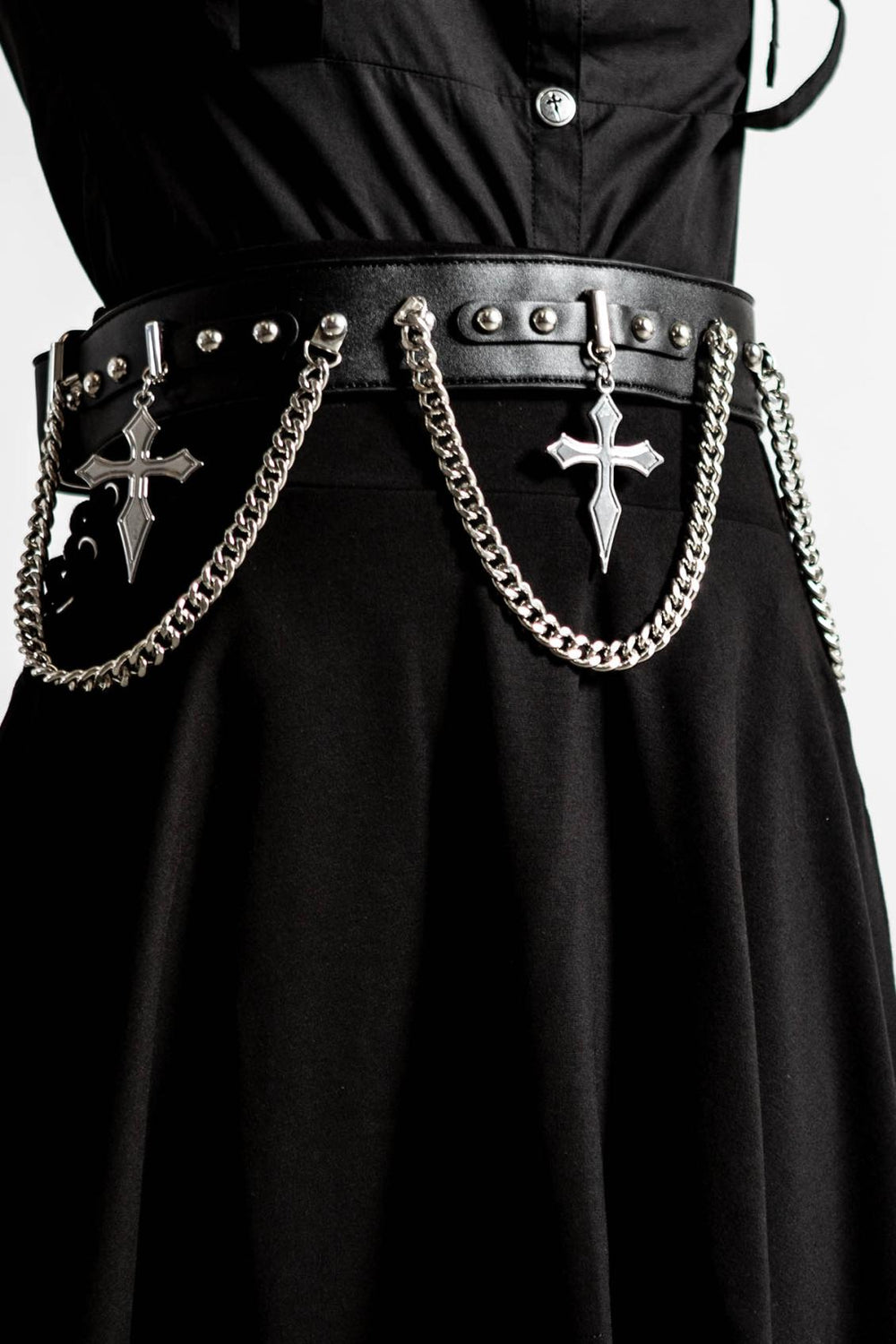 Women Harnesses &amp; Belts | Killstar Hope To Die Cross Belt