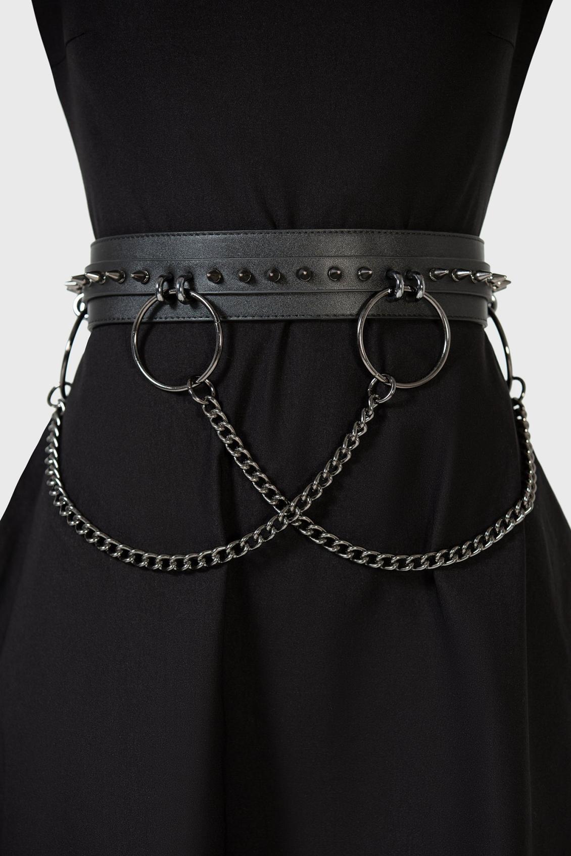 Women Harnesses &amp; Belts | Killstar Learn From Miseries Belt