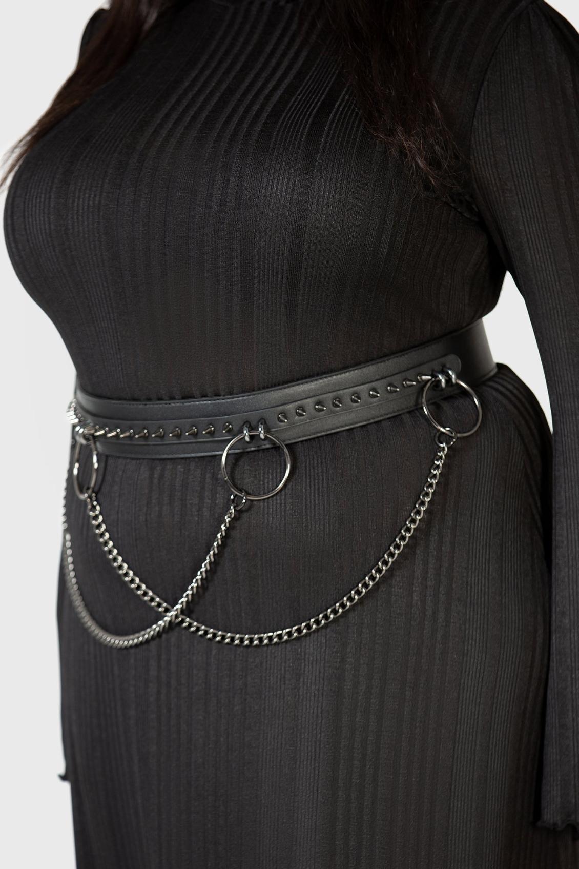 Women Harnesses &amp; Belts | Killstar Learn From Miseries Belt